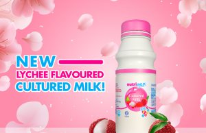 New Nutrigen lychee cultured milk and Yobick sakura yogurt drink