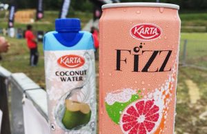 Karta Fizz with grapefruit flavour to quench your thirst