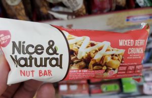 URC produces Nice & Natural snack bar in Indonesia