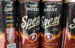 New Prost Spezi with a mix of cola and blood orange
