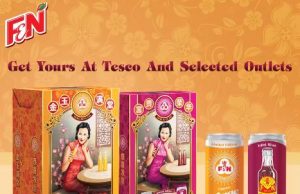 F&N celebrates Chinese New Year with classic orange, sarsi