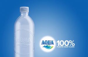 Danone-AQUA launches 100% recycled PET bottle in Indonesia
