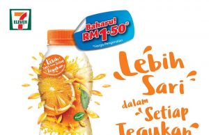 Floridina orange juice drink comes to Malaysia