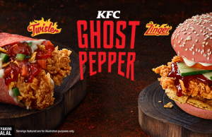 KFC ghost pepper sends a fiery heat that grows with every bite