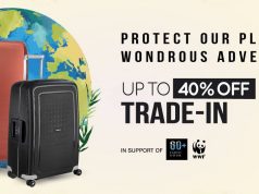 Samsonite to “Light Up” 2019 Earth Hour Through Collaboration with WWF-Malaysia