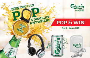 POP! and Win Fabulous Prizes with Carlsberg Smooth Draught Promotion