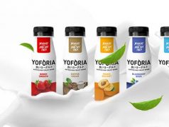 New easy-to-carry Yoforia yogurt drink