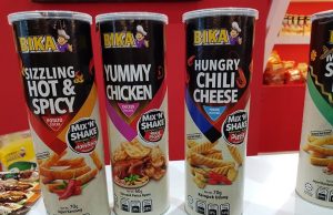 Bika unveils new snack with seasoning pack at Thaifex 2019