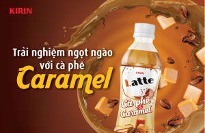 Kirin Latte Coffee & Caramel offers the sweet taste of caramel