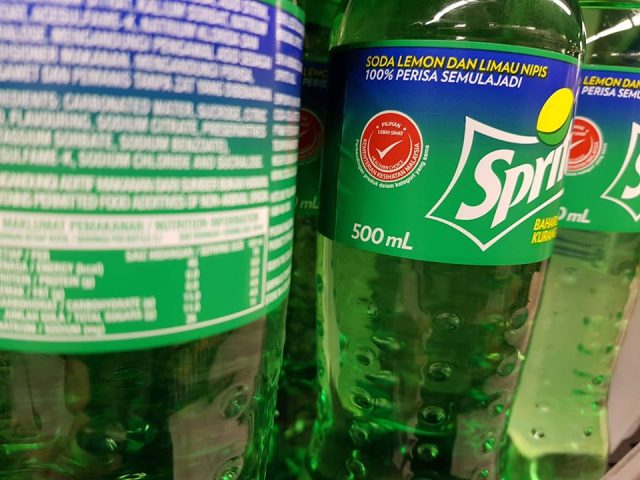 Sprite  now comes with reduced sugar and Healthier Choice 