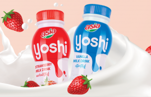 New Yoshi flavoured milk offers protein, vitamin E