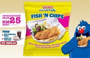 When Mamee Monster meets Manhattan Fish Market