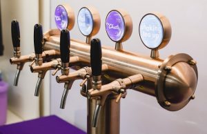 Chatime dispenses milk tea from tap