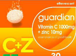 Guardian Vitamin C + Zinc #FizzWithMe Challenge Promotes Better Health
