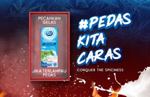 Dose out the fiery taste with milk