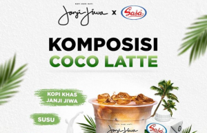 Kopi Janji Jiwa x Sasa new Coco Latte drink