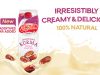 New F&N Plus Fresh Milk with Kurma positioned as creamy, delicious and full of goodness