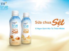 New thick, creamy chilled drinking yogurt from TH