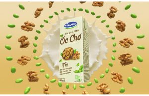 Vinamilk Soymilk with Walnut, Almond, Red Bean available in Malaysia
