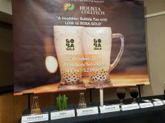 Holista collaborates to develop World’s First Combined Suite of Healthy Bubble Tea Ingredients amidst concerns of Diabetes and Obesity