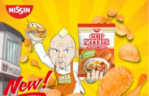 Nissin Celebrates Laksa in New Nissin Cup Noodles Potato Chips