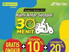 Hypermart uses 30-minute delivery to stay relevant