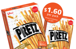 Singapore’s popular chili crab is now a new Pretz flavour