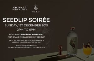 Smoke & Mirrors Kickstarts the Month with a Special Seedlip Guest Shift