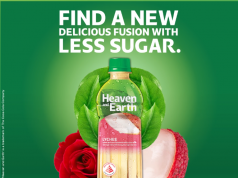 Fusing rose with lychee in new Heaven & Earth RTD tea