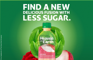 Fusing rose with lychee in new Heaven & Earth RTD tea
