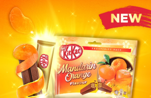 Get your KitKat Mandarin Orange now for CNY