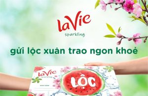 New La Vie Sparkling Water flavours to celebrate Tết