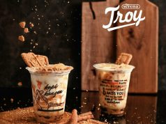 Win-win for Kopi Kangen and Serena with new drink topped with biscuit