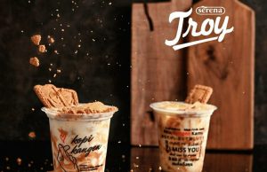 Win-win for Kopi Kangen and Serena with new drink topped with biscuit