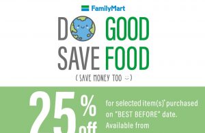 New initiative by FamilyMart to reduce food waste