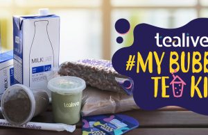 Tealive bubble milk tea kit can make 20-25 servings at home