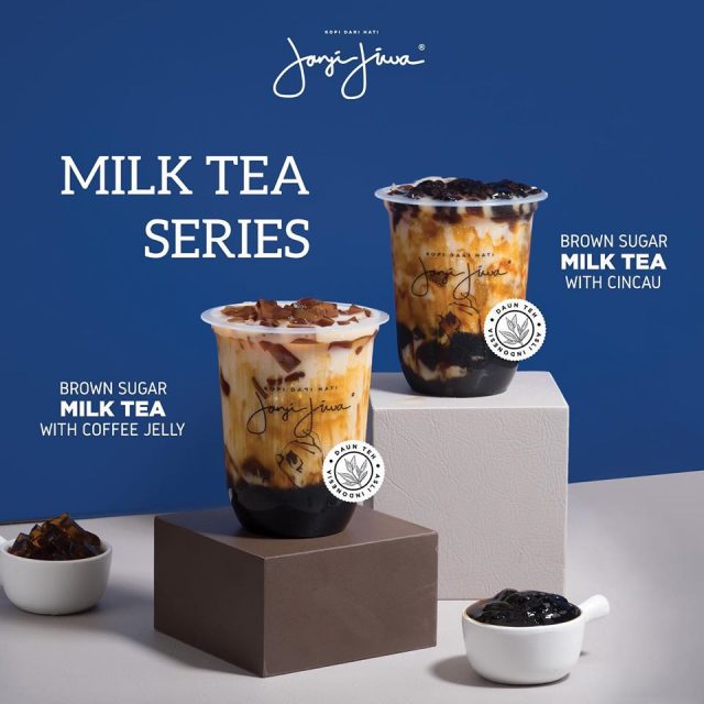 Janji Jiwa new drinks including Milk Tea Janjilo and Janji Jiwa new drinks including Milk Tea Janjilo and