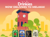 Drinkies marches into Melaka