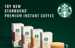 Stay at home with Starbucks premium instant coffee