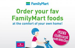 FamilyMart delivers to your home for free