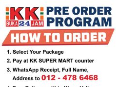 Pre-order fresh vegetables and seafood at KK Super Mart