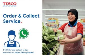 Tesco Malaysia offers order and pick up service