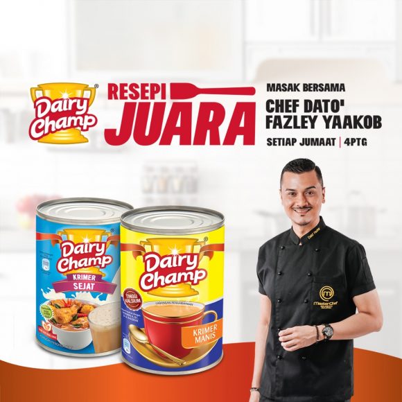 #COOKATHOME: CELEBRATE RAYA WITH CHEF DATO' FAZLEY YAAKOB 