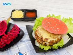 GS25 convenience store sells dragon fruit hamburger, immunity drink