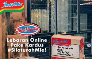 Indomie using augmented reality to support no mudik this year