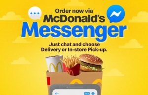 Order McDonald’s via Messenger