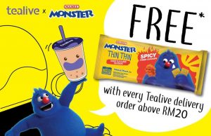 Tealive collaborates with Mamee Monster, Celsius