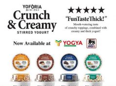 Yoforia Crunch & Creamy Stirred Yogurt launched