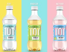 New rice wine sparkling tea from Nongfu Spring