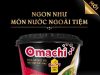New Omachi premium instant noodle with 60g of real beef